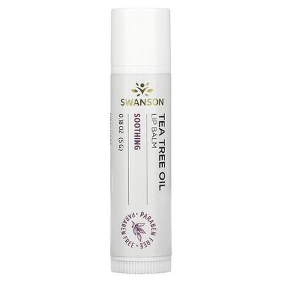 Swanson, Tea Tree Oil Lip Balm, 0.18 oz (5 g)