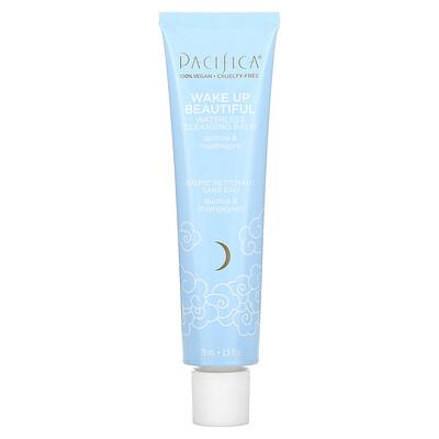 Pacifica, Wake Up Beautiful, Waterless Cleansing Balm, Quinoa & Mushroom, 2.5 fl oz (75 ml)