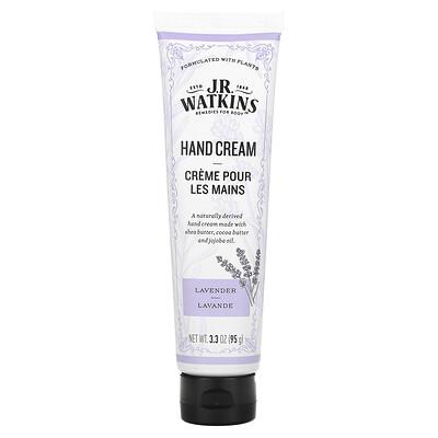 J R Watkins, Hand Cream, Lavender, 3.3 oz (95 g)