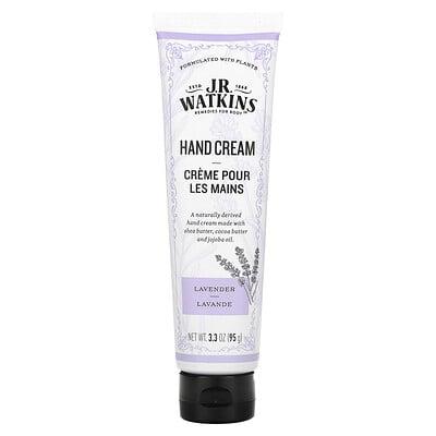 J R Watkins, Hand Cream, Lavender, 3.3 oz (95 g)