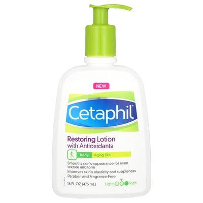 Cetaphil, Restoring Lotion with Antioxidants, Medium, Fragrance Free, 16 fl oz (473 ml)