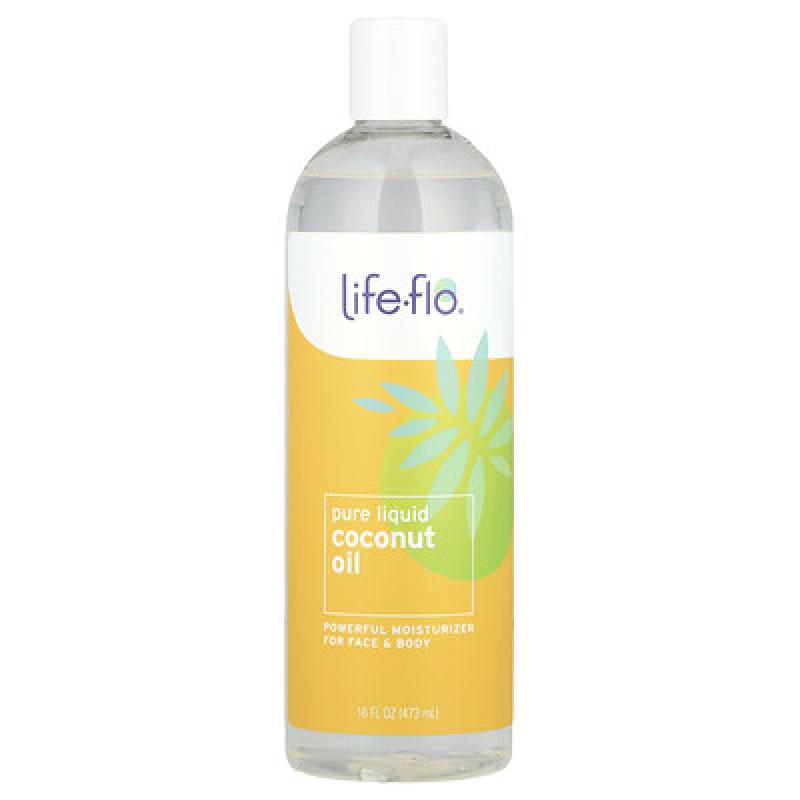 Life-flo, Pure Liquid Coconut Oil, 16 fl oz (473 ml)