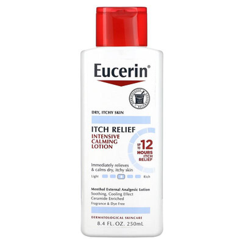 Eucerin, Itch Relief, Intensive Calming Lotion, 8.4 fl oz (250 ml)