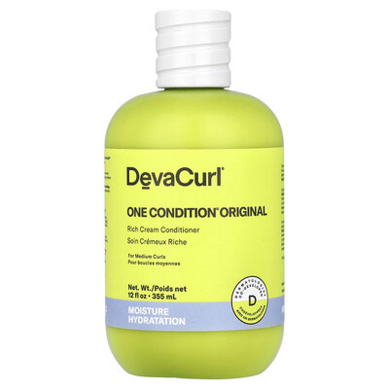 DevaCurl, One Condition® Original, Rich Cream Conditioner, For Medium Curls, 12 fl oz (355 ml)