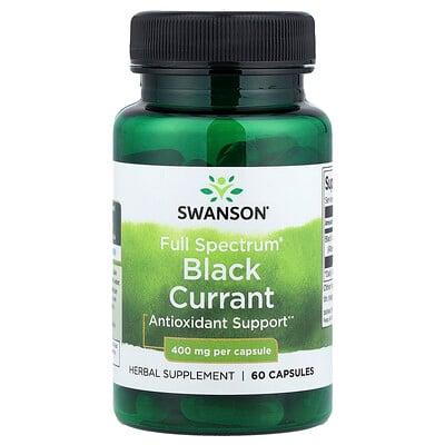 Swanson, Full Spectrum® Black Currant, 400 mg, 60 Capsules