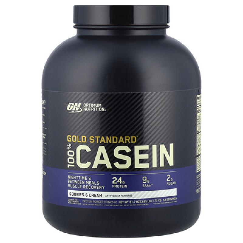 Optimum Nutrition, Gold Standard® 100% Casein, Cookies & Cream, 3.86 lb (1.75 kg)