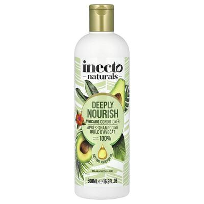Inecto, Deeply Nourish, Avocado Conditioner, Damaged Hair , 16.9 fl oz (500 ml)