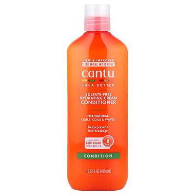 Cantu, Shea Butter, Sulfate-Free Hydrating Cream Conditioner, For Natural Curls, Coils & Waves, 13.5 fl oz (400 ml)
