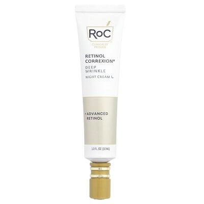 RoC, Retinol Correxion®, Deep Wrinkle Night Cream, 1 fl oz (30 ml)