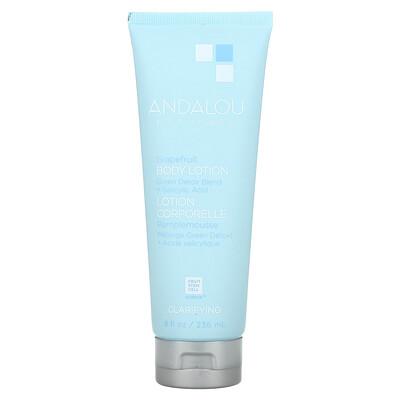 Andalou Naturals, Grapefruit Body Lotion, Clarifying, 8 fl oz (236 ml)