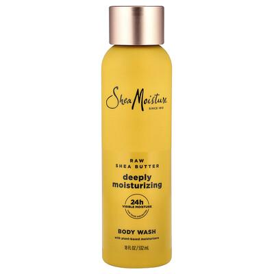 SheaMoisture, Deeply Moisturizing Body Wash, Raw Shea Butter, 18 fl oz (532 ml)